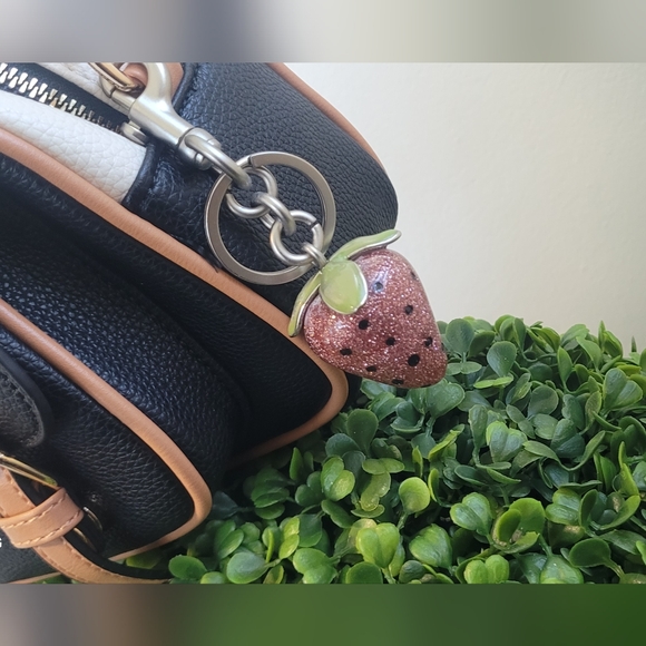 Strawberry Keychain Charm - Picture 3 of 7